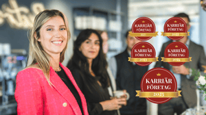 Karriärföretag 5 år i rad 